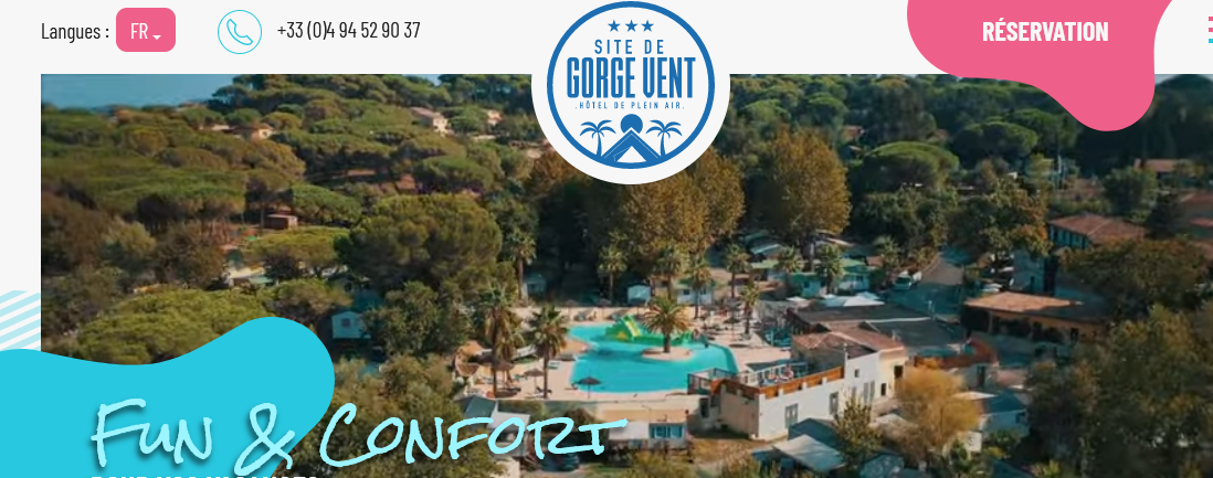 Gorge-Vent (camping de Fréjus !) : séjours originaux, amusants et conviviaux !