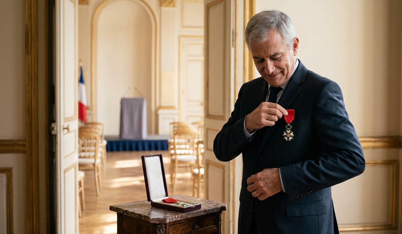 remise de médaille
